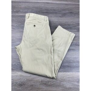 Mountain Khakis Teton Twill‎ Pants Slim Fit Brown Rugged Hiking Chino Mens 35x30